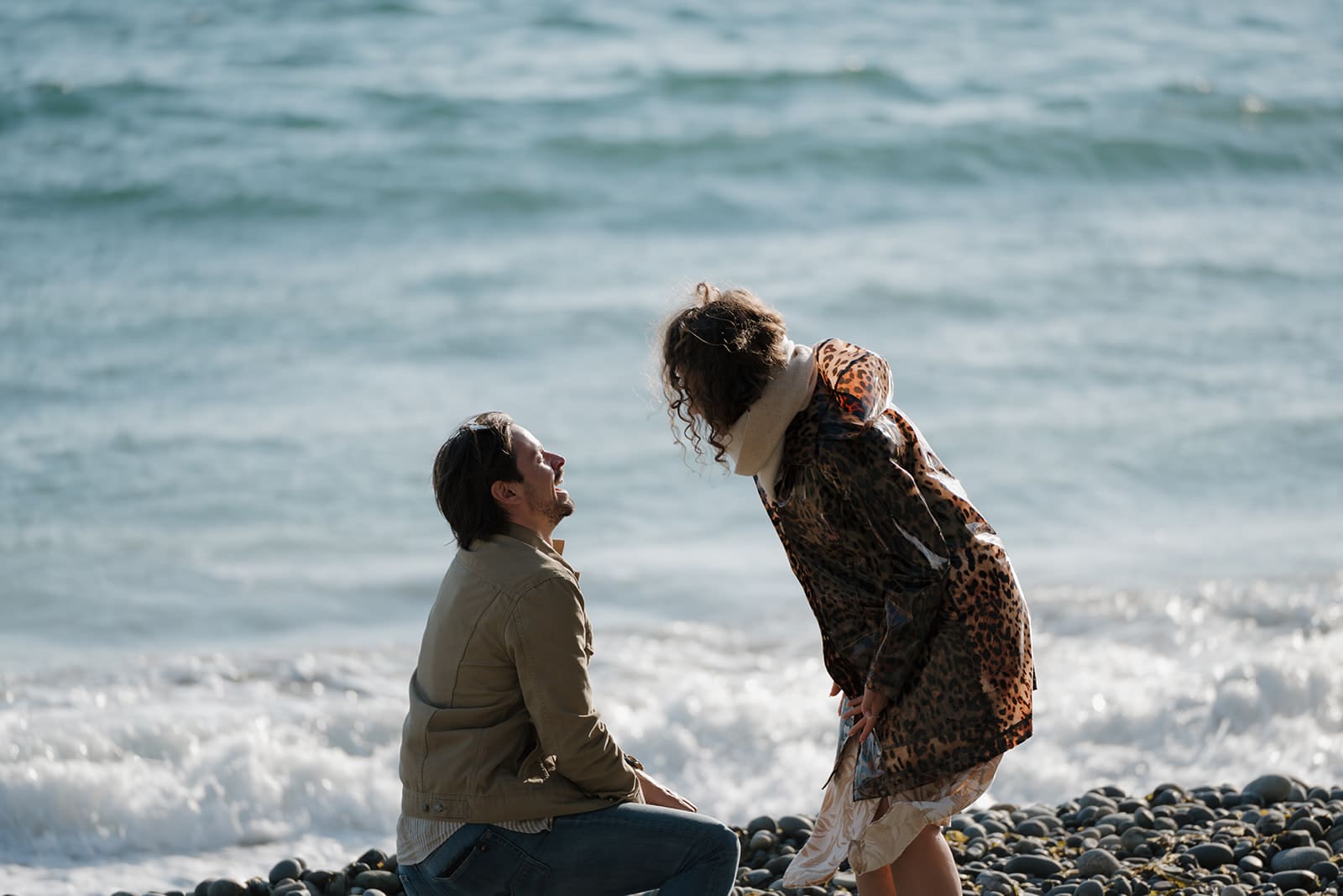 Hayley Zumkeller Victoria BC Proposal Photographer captures private proposal on beach