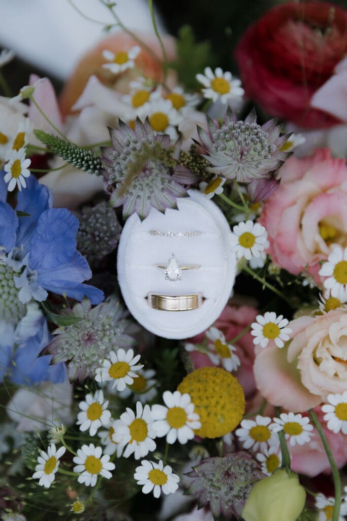 Hayley Zumkeller photography and videography team from Victoria BC capture this image of wedding rings.