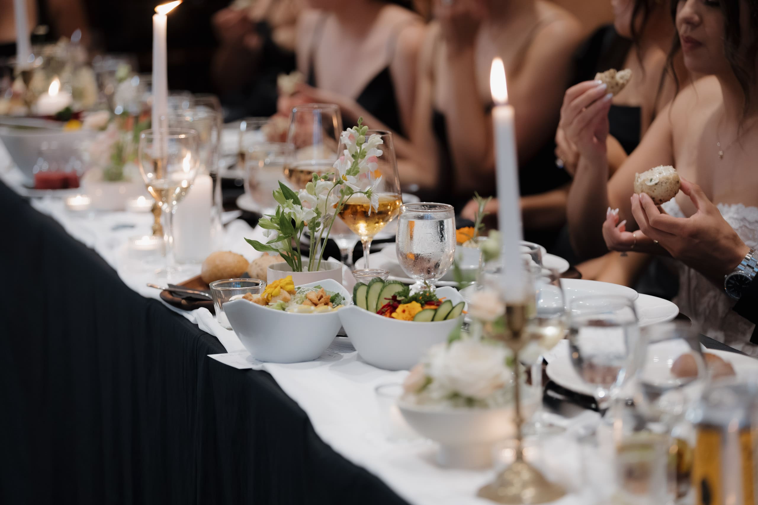 unique wedding food ideas at a wedding