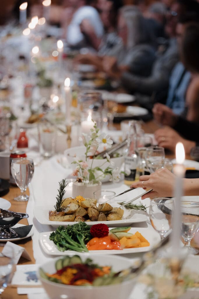 Hayley Zumkeller photography and videography team from Victoria BC showcase the food from a local talented caterer on Vancouver Island.