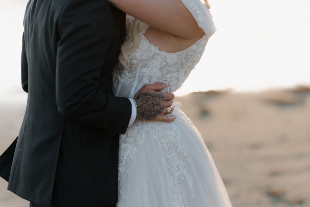 July wedding photos in Tofino BC by a Tofino wedding photographer at the Wickanninish