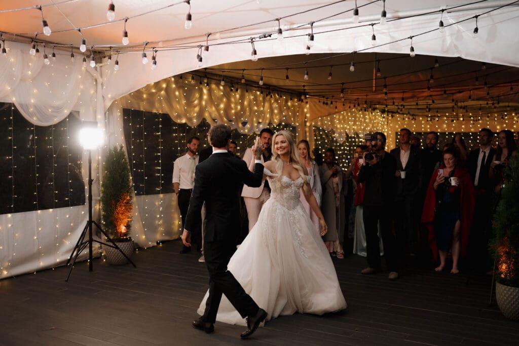 the secret Hemlock Hideaway at the Wickanninish in Tofino BC hosts a wedding celebration