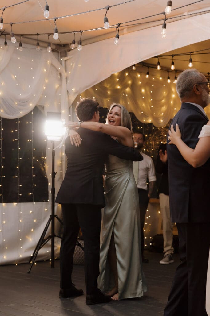 the secret Hemlock Hideaway at the Wickanninish in Tofino BC hosts a wedding celebration