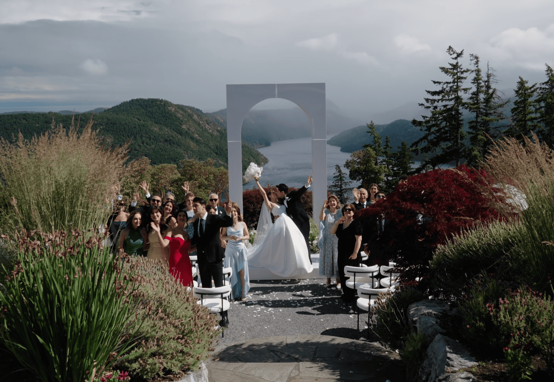 Villa Eyrie Wedding Ceremony